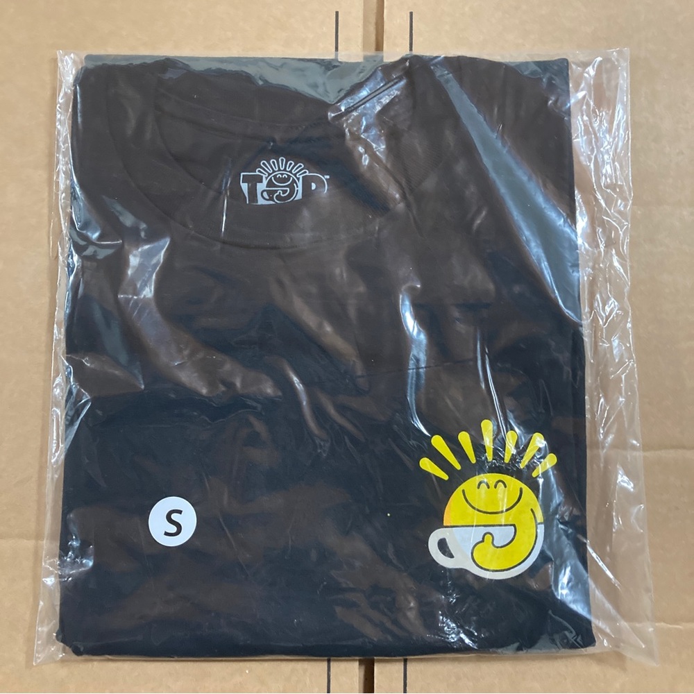 Top of the Mornin’ Coffee SONNY Black Tee T-Shirt [S]